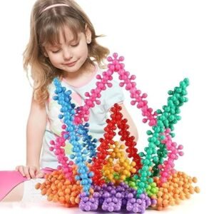 TODDLER’S BUDDY – Construction Building Blocks Set (150+ Pcs) | Multi-Colour Interlocking Blocks | Creative & Educational Toy for Kids (3+ Years)