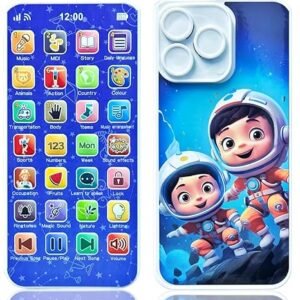 Colorful Double-Sided Educational Interactive Learning Board | Magnetic Writing Drawing Toy for Kids | Alphabet & Numbers Game for Toddlers & Children